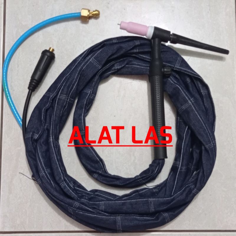 TIG TORCH stang las argon manual wp17v set