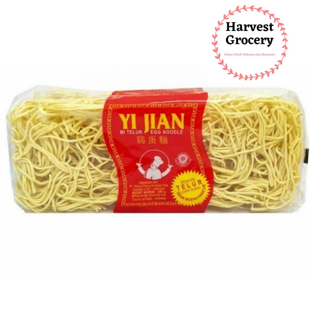 

Yi Jian Egg Noodle / Mie telur 200GR