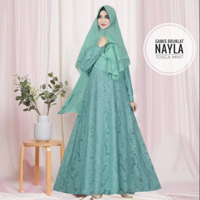GAMIS BRUKLAT NAYLA  SYARI  PREMIUM