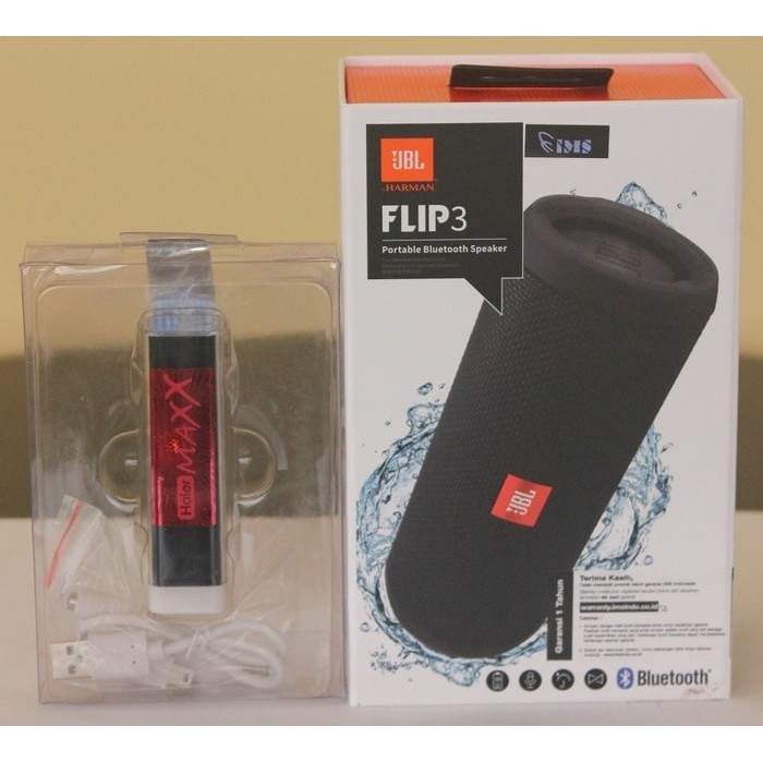 speaker JBL FLIP 3 Original Garansi Resmi Distributor Indonesia 1 thn