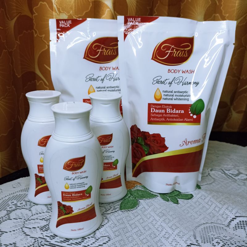 [Ready] Frais Body Wash | Sabun Bidara | Sabun Frais | Ekstrak Daun Bidara | Sabun Mandi