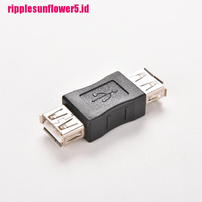 Adapter Konektor Gender Changer USB 2.0 Tipe A Female Ke Female