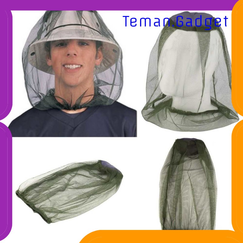 TG-FS141 SPARSIL Jaring Topi Mancing Jaring Anti Nyamuk Serangga BJA-18DYJ5P0D