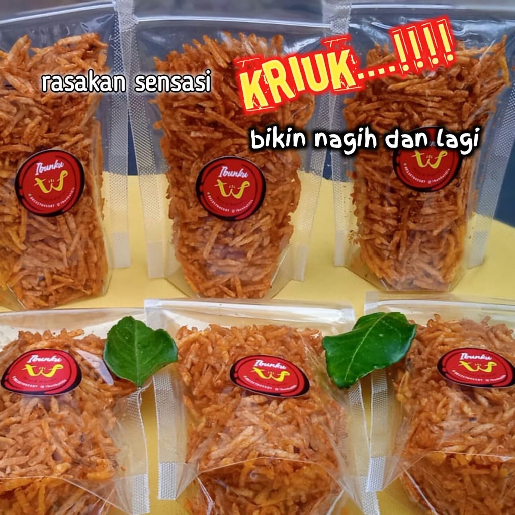 

KERING KENTANG / KENTANG MUSTOFA / KENTANG KERING / KERING KENTANG MUSTOFA / KERIPIK KENTANG / CEMILAN KENTANG / SNACK KENTANG/ PEDAS MANIS 200 gr