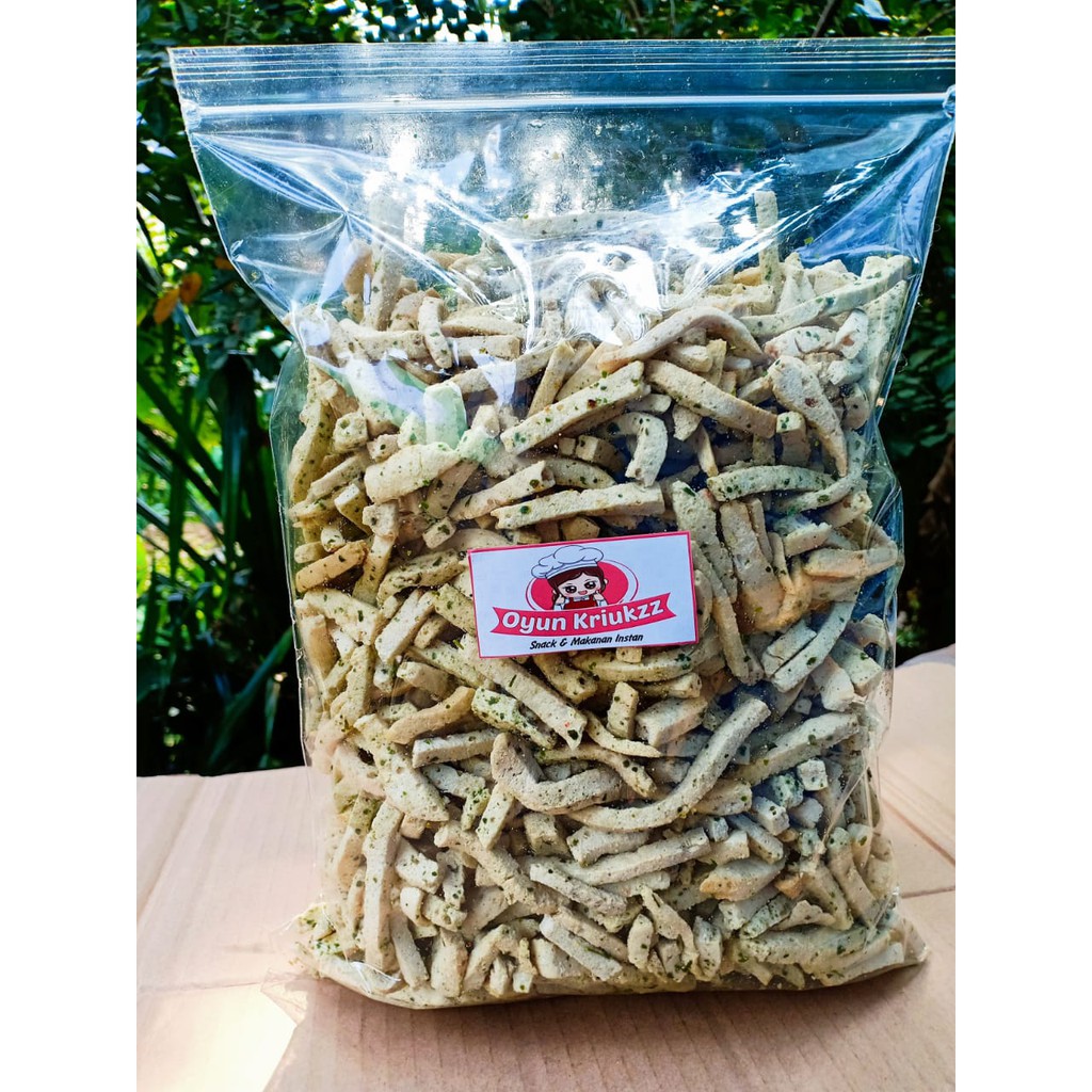Basreng 500 GRAM pedas jeruk  (BASO GORENG ) Stik basreng / baso goreng  /basreng-7