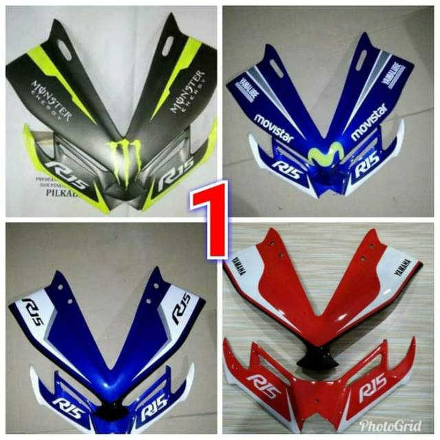 Paket Topeng dan Winglet R15 v2