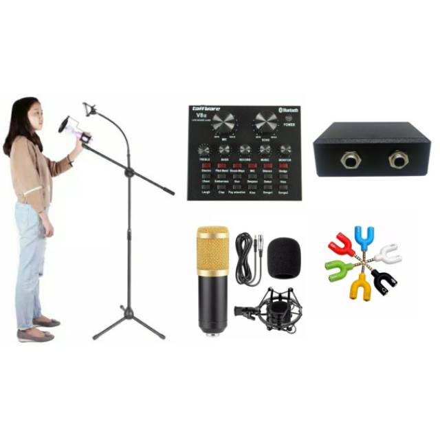 SOUNDCARD V8 PAKET RECORDING