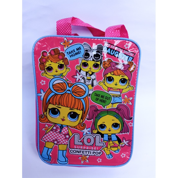 Tas Tenteng Berdiri/Sovenir Ultah Anak LOL (Satuan)