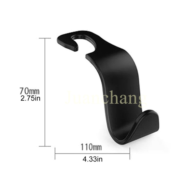 1 / 2 / 4pcs Kait Gantungan Tas Multifungsi Untuk Sandaran Kepala Jok Mobil