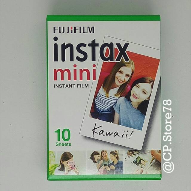 Fujifilm Instax Mini Paper Refill Single pack-10 sheet-Polos