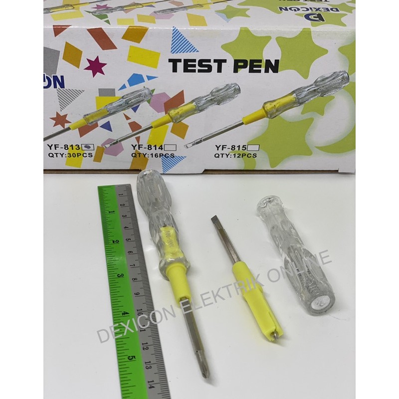 tes pen magnet/4 mm/obeng tes pen/obeng tes magnet plus minus/tes pen 2:1/tespen plus minus/tespen