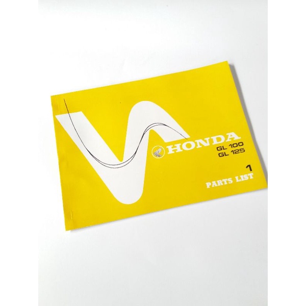 parts list honda gl100 part list honda gl125