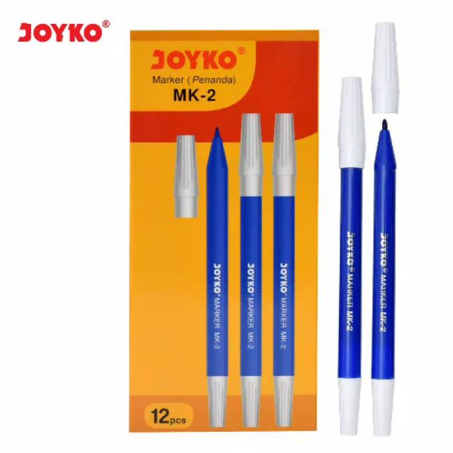 

Marker Penanda / Spidol Joyko MK-2 Biru