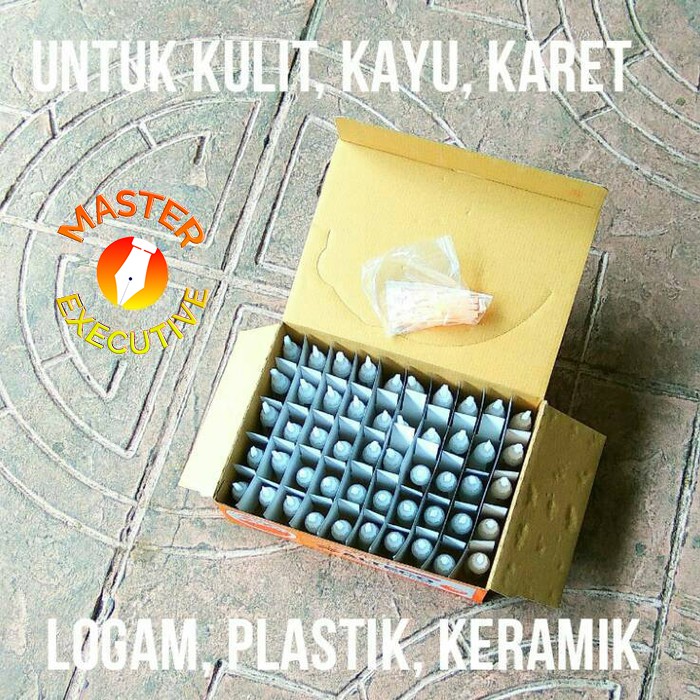 [Dus - 50 Buah] Alteco JAPAN Lem Type D Cor Setan Korea isi 50 Buah 1 Dus / Super Kuat