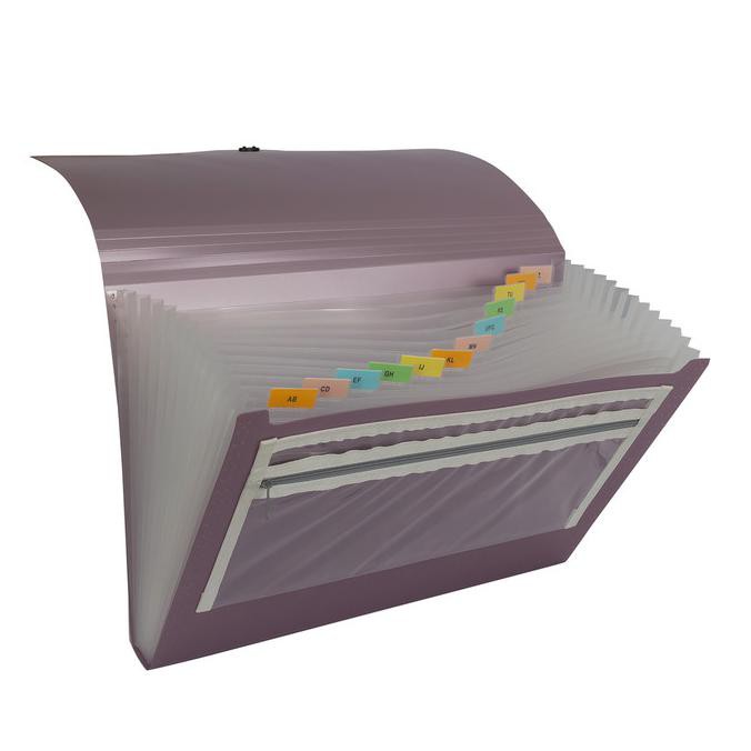 

BISA BAYAR DITEMPAT Bantex Expanding File With Zipper Pocket Folio Lilac #3602 21 TERMURAH Kode 217