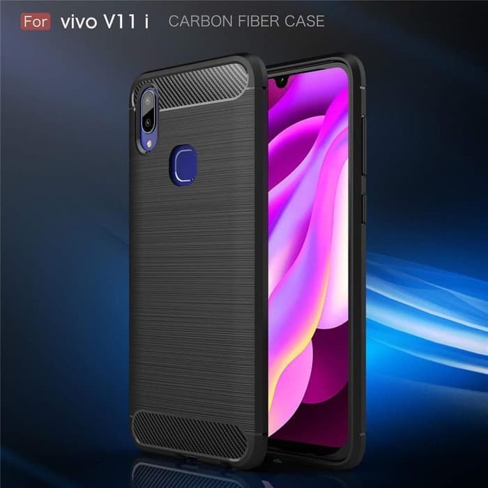 VIVO V11i  V11 PRO Z1 PRO Silicon Carbon Slim Fit Soft Case Premium