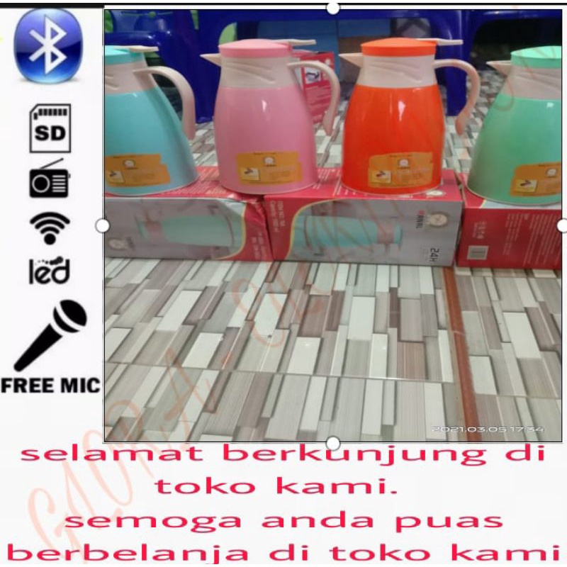 cod teko air panas/teko air panas berkapasitas 2 liter