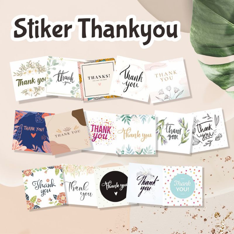 

[MURAH] Stiker Segel Box Custom/Stiker Hampers/Stiker Thank You/Box Seal/Stiker Kotak Makanan