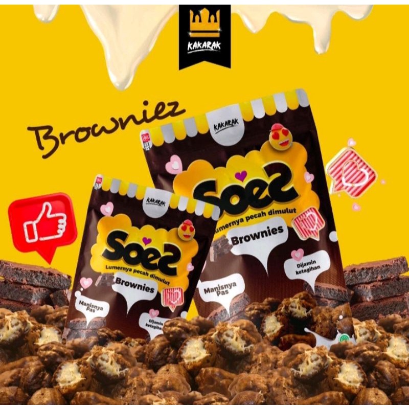 

Soes Lumer 75gr Brownies/Kue Soes Kering