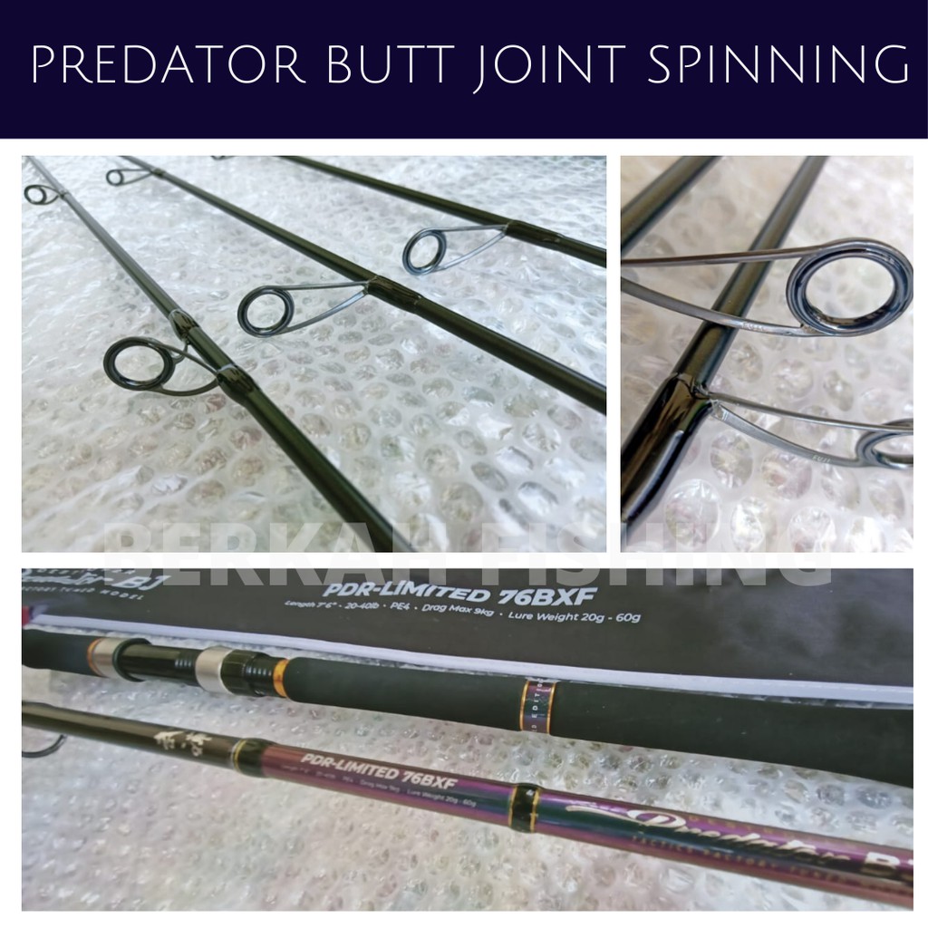 ROD PREDATOR BUTT JOINT SPINNING | LIGHT POPPING | BULLZEN ORIGINAL BERHOLOGRAM