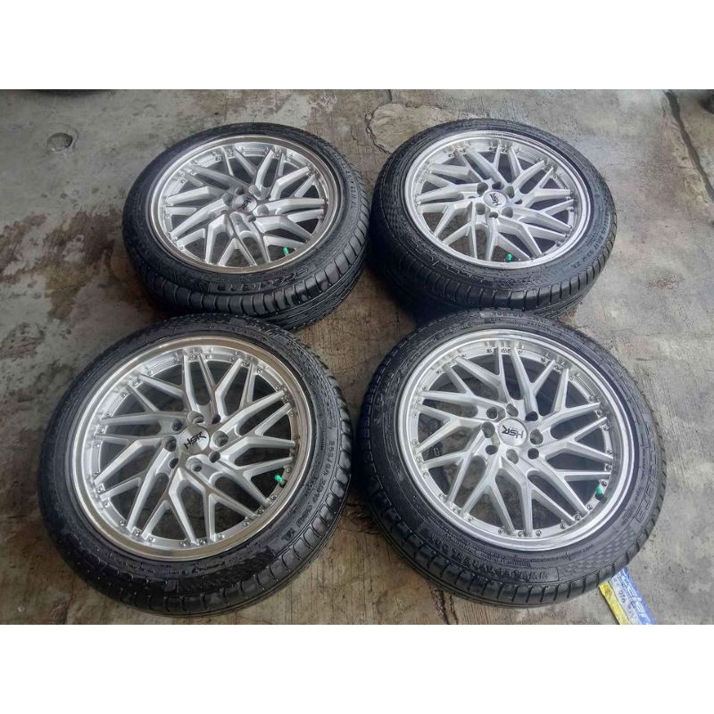 VELG MOBIL BEKAS SEPULU RING 17 + BAN BISAA BUAT SWIFT AVANZA YARIS JAZZ DLL