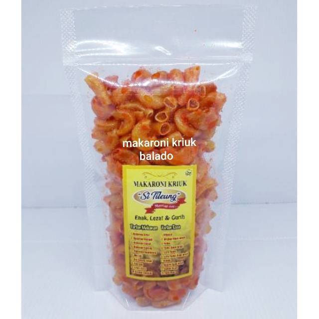 

makaroni kriuk si tileung rasa balado 75gram/cemikan jaman now