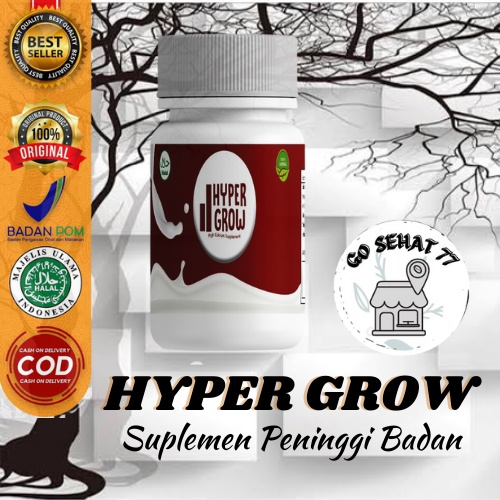 

HYPER GROW – Peninggi Badan Terlaris / susu penambah tinggi badan / penambah tinggi badan cepat