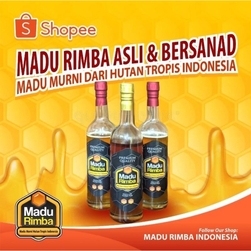 

Madu Rimba madu murni 800 gr