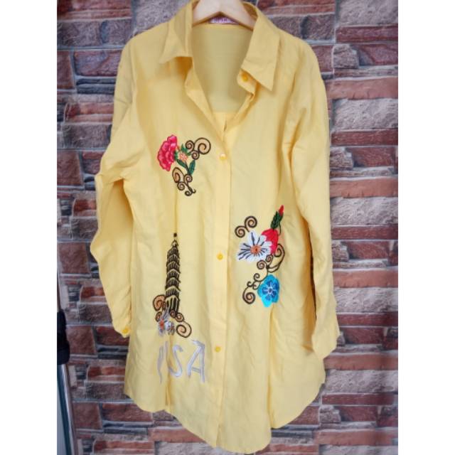 Kemeja preloved / kemeja bordir