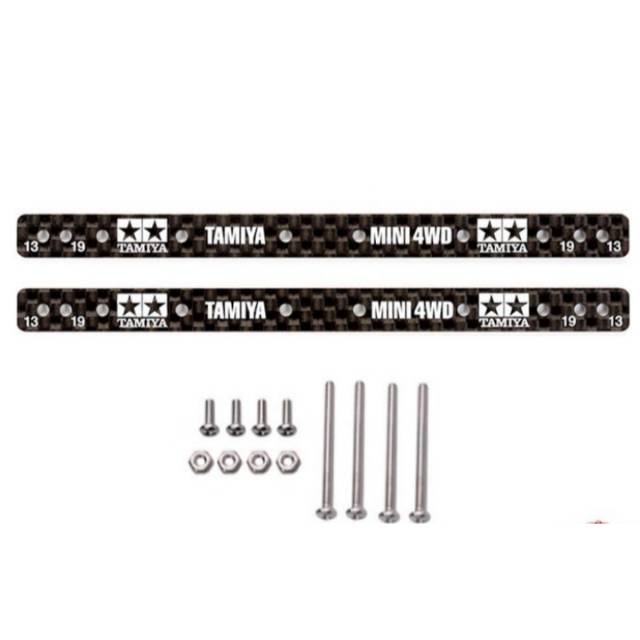 REP TAMIYA 15497 HG CARBON REINFORCING PLATE 13/19MM ROLLER (1.5MM)