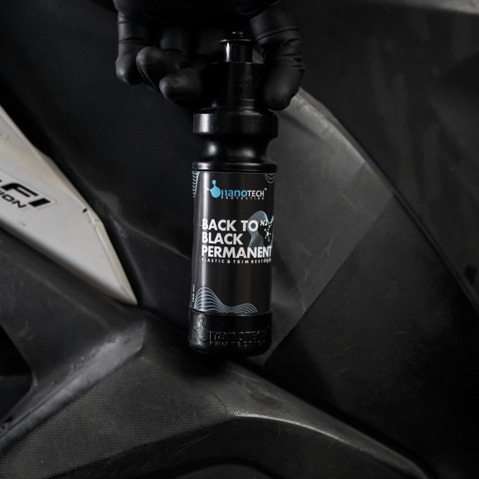 Nanotech Back To Black Permanent Plastic &amp; Trim Restorer