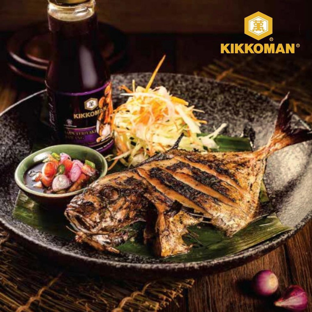 Kikkoman Garlic Teriyaki Sauce HALAL 2L – Saus Teriyaki Bawang