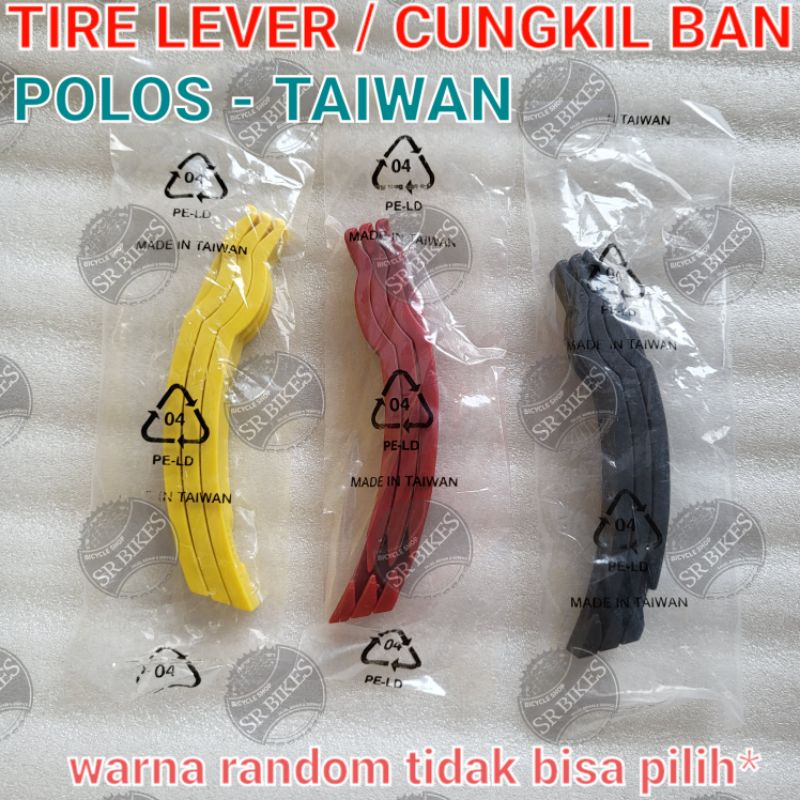 Tire Lever Sendok Alat Congkel Cukit Cungkil Ban Sepeda (1 set isi 3 pcs)