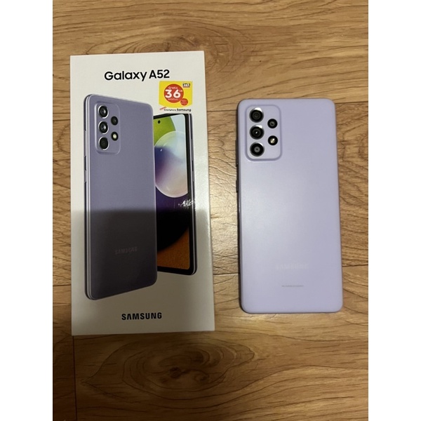 Second Samsung Galaxy A52 Ungu Violet 8/128gb original
