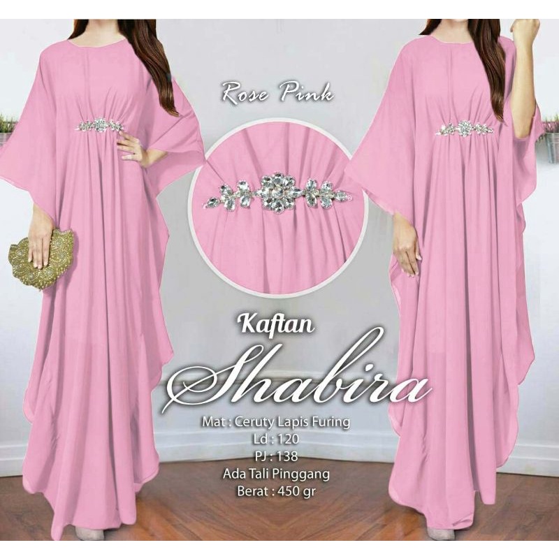 Arnis Shabira Kaftan Original New Color Busui Friendly Ceruty Babydoll