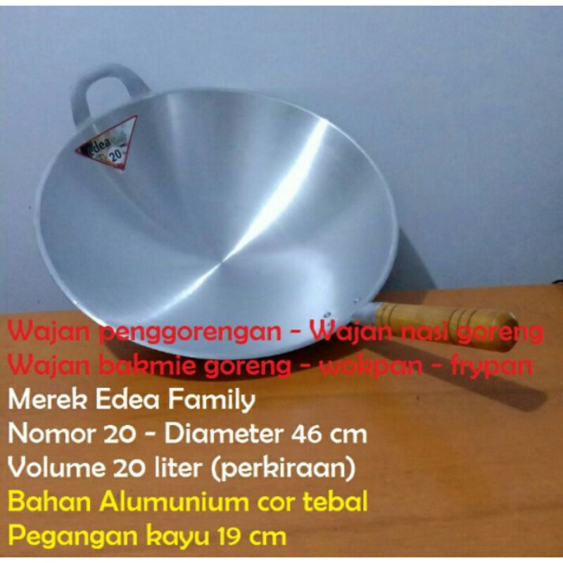 Kuali wajan Nasi goreng no 20