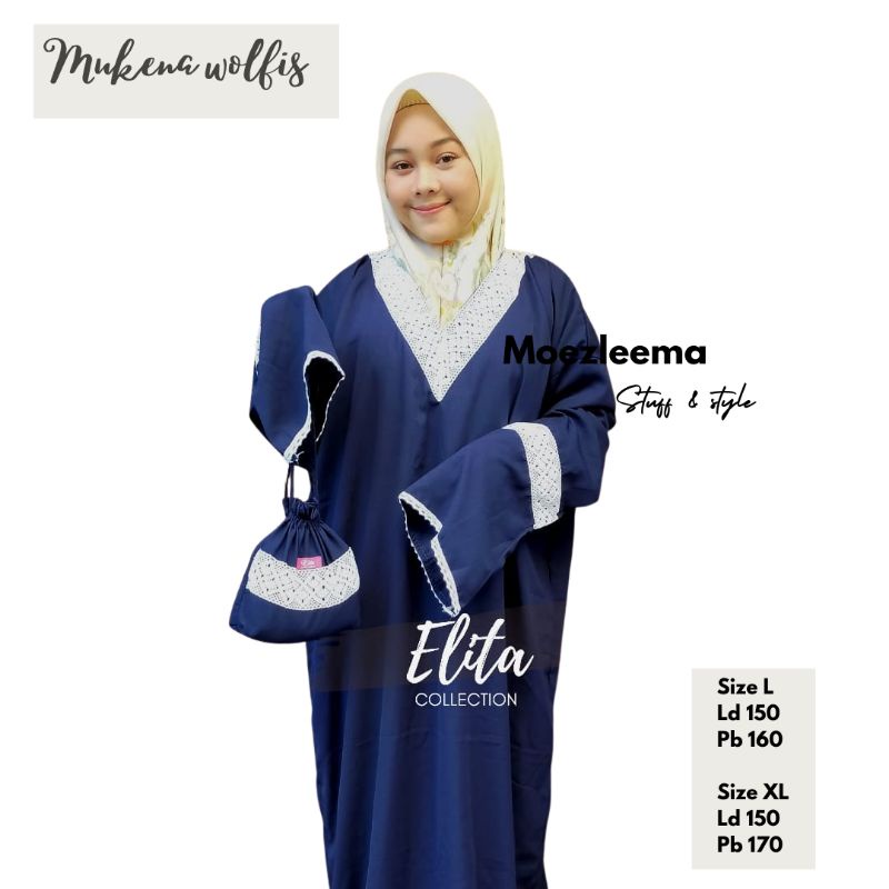 MUKENA WOLFIS ABAYA WOLFIS