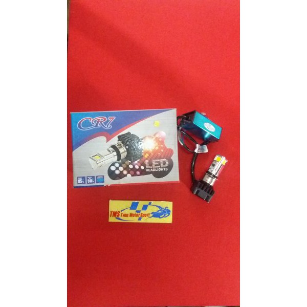 GOOD LAMPU UTAMA MOTOR LED CR7 SINAR KUNING