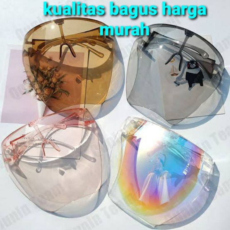 face shield akrilik premium face shield acrylic artis raffi nagita
