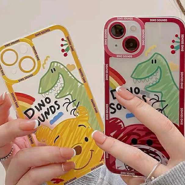 case pooh dino iphone oppo vivo xiaomi samsung