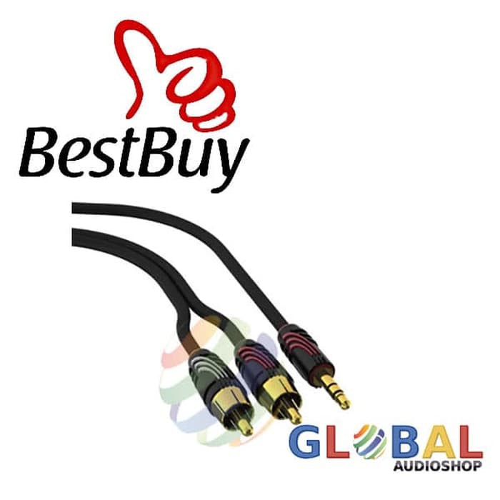 QED Profile Aux Jack to Phono cables 1m