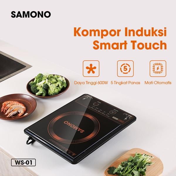 Samono Kompor Induksi / listrik induction Stove WS01 600 watt