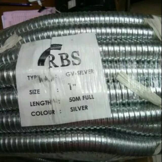 Flexible Galvanis Conduit / Flexible Metal Conduit Uk. 1" merk RBS