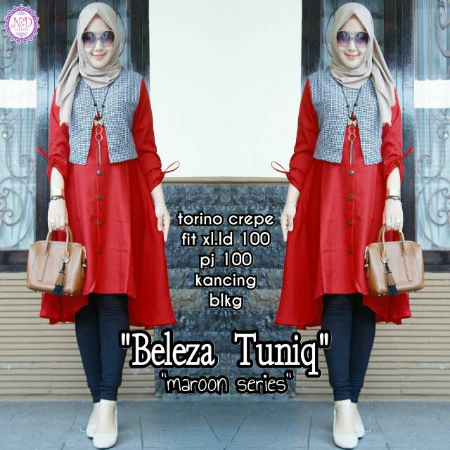 BELEZA TUNIQ TORINO CREPE PREMIUM HQ