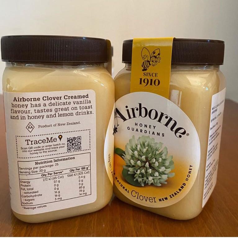 

ljj Airborne Clover Honey 500 Gram - FREE SENDOK KAYU & BUBBLEWRAP q17∬
