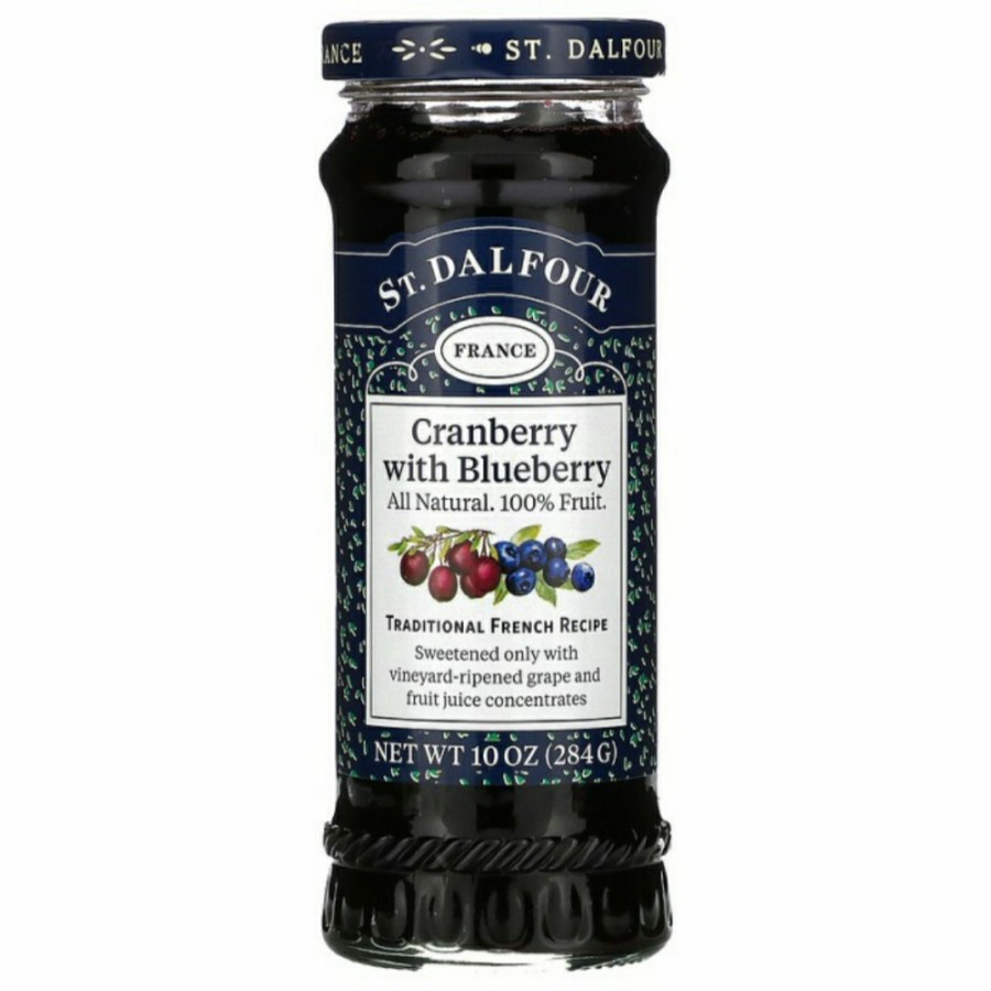 

ST DALFOUR CRANBERRY WITH BLUEBERRY SPREAD 284GR - SELAI IMPORT FRANCE