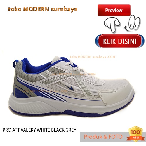 Sepatu pria olahraga sneakers kets PRO ATT MBC 60 PUTIH BIRU TUA