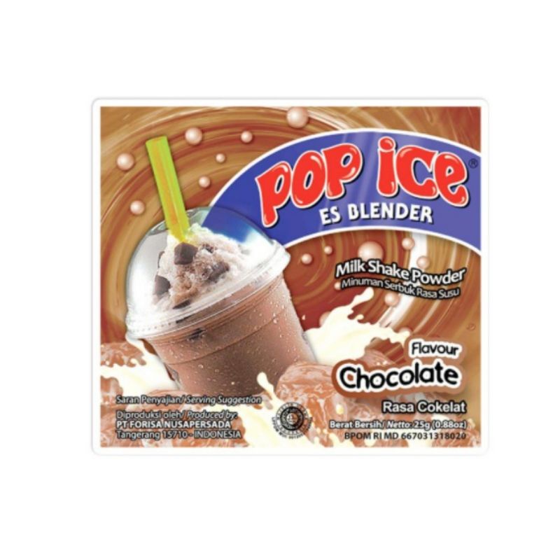 

pop ice coklat