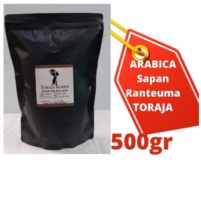 

Toraja Koffie Kopi Arabika Toraja Sapan Biji Roasted dan Kopi Giling 500 gr Kopi Arabica Toraja