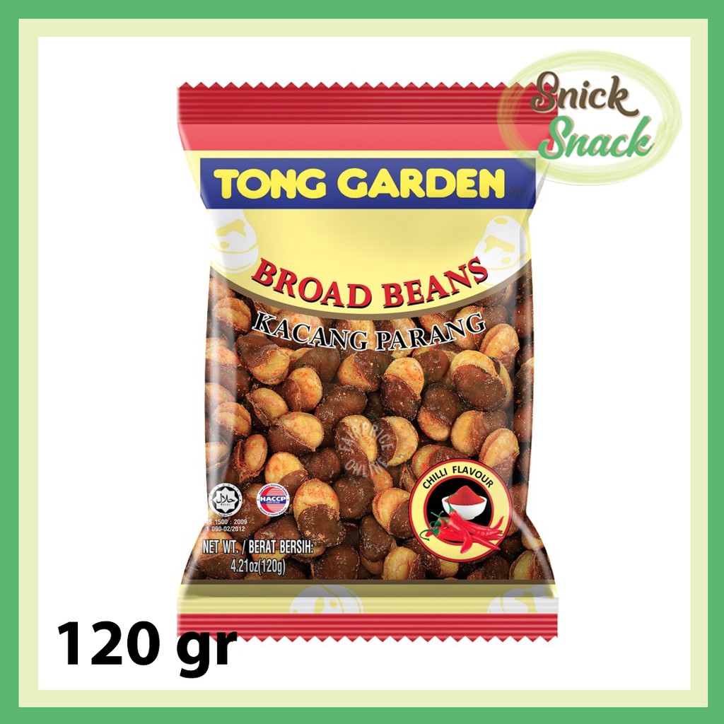 

Tong Garden Broad Beans Kacang Koro Pedas 120 gr Chili Flavor